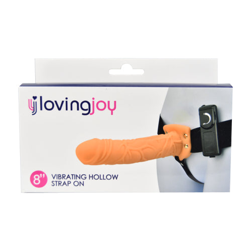 loving-joy-8-inch-vibrating-hollow-strap-on-vanilla