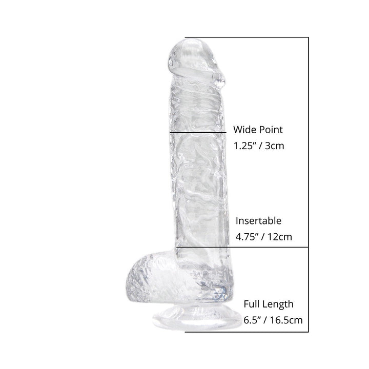 loving-joy-6-inch-dildo-with-balls-clear