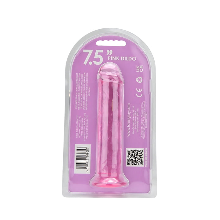 loving-joy-7-5-inch-suction-cup-dildo-pink