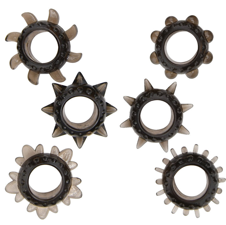 loving-joy-textured-cock-ring-set-6-pack