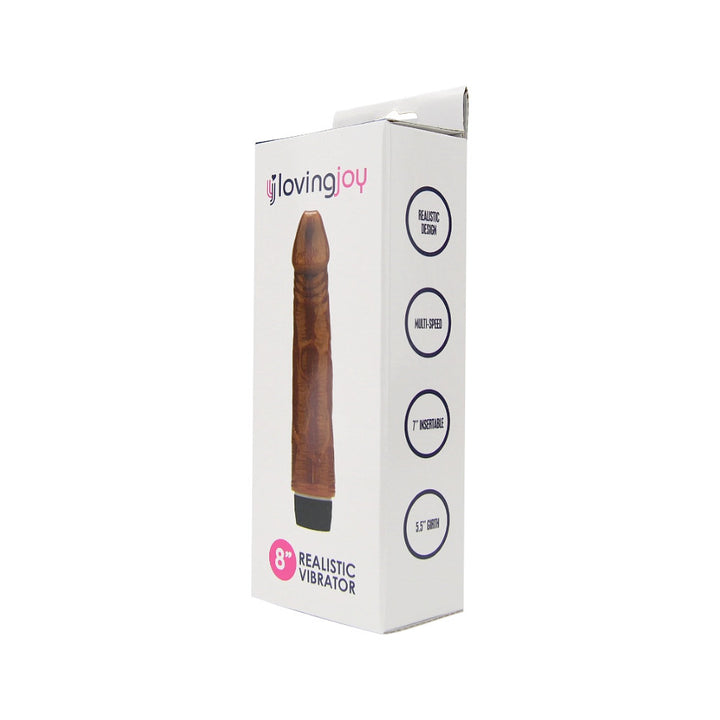 loving-joy-8-inch-realistic-vibrator-brown