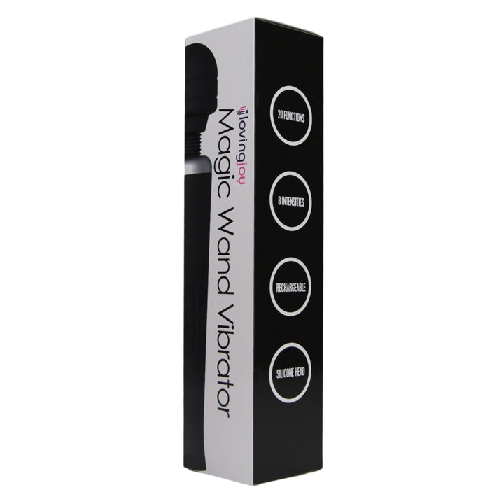 loving-joy-rechargeable-magic-wand-vibrator-black
