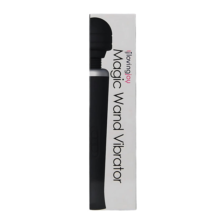 loving-joy-rechargeable-magic-wand-vibrator-black