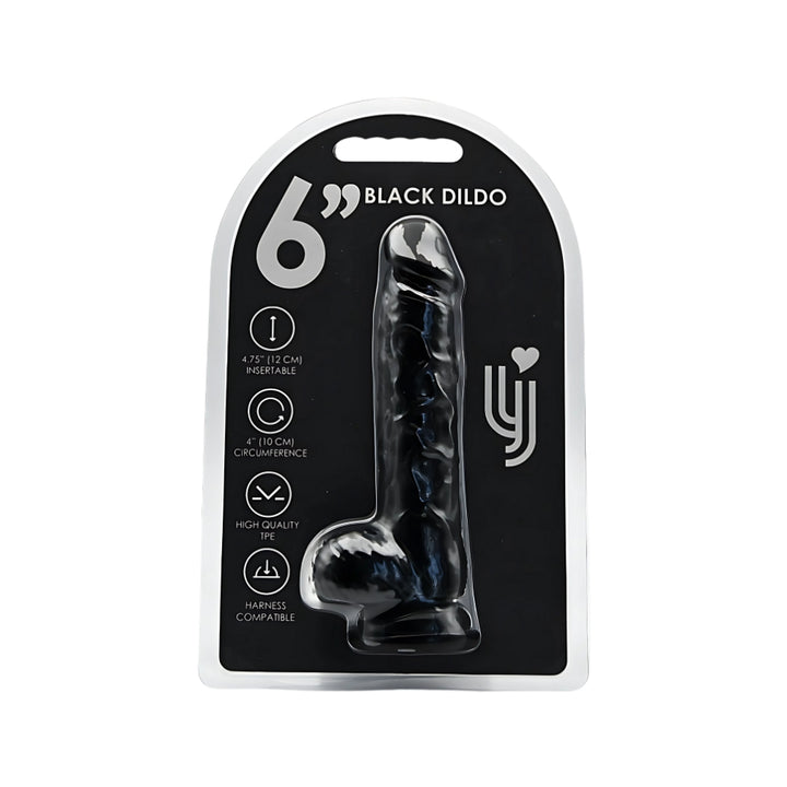 loving-joy-6-inch-dildo-with-balls-black
