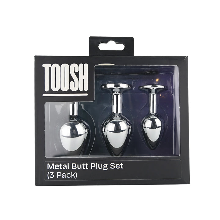 toosh-metal-butt-plug-silver-set-of-3-clear-stone