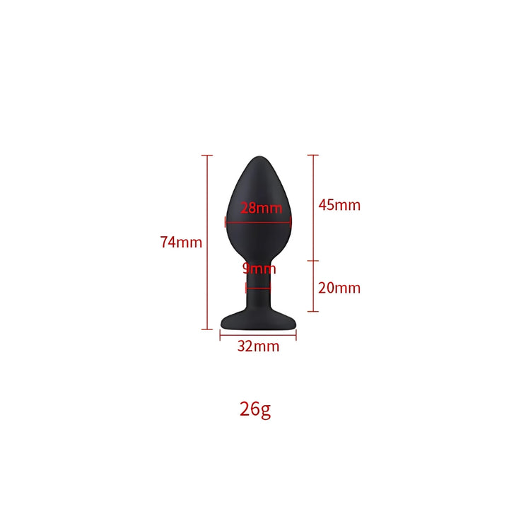toosh-black-silicone-butt-plug-small