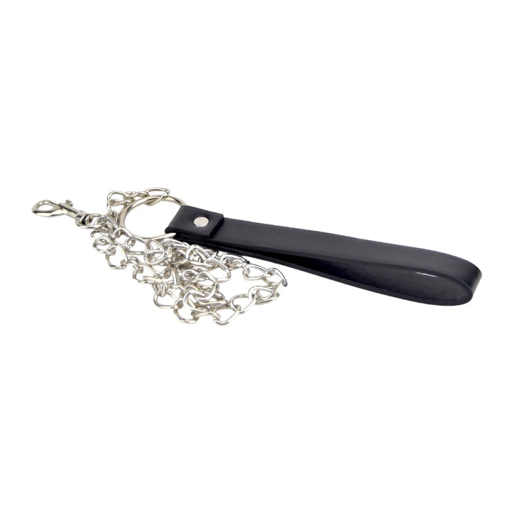 bound-to-please-furry-collar-with-leash-black