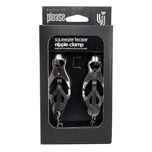bound-to-please-squeezer-teaser-clover-nipple-clamps-with-chain