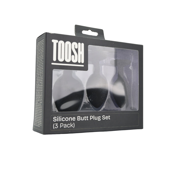toosh-silicone-butt-plug-black-set-of-3-clear-stone